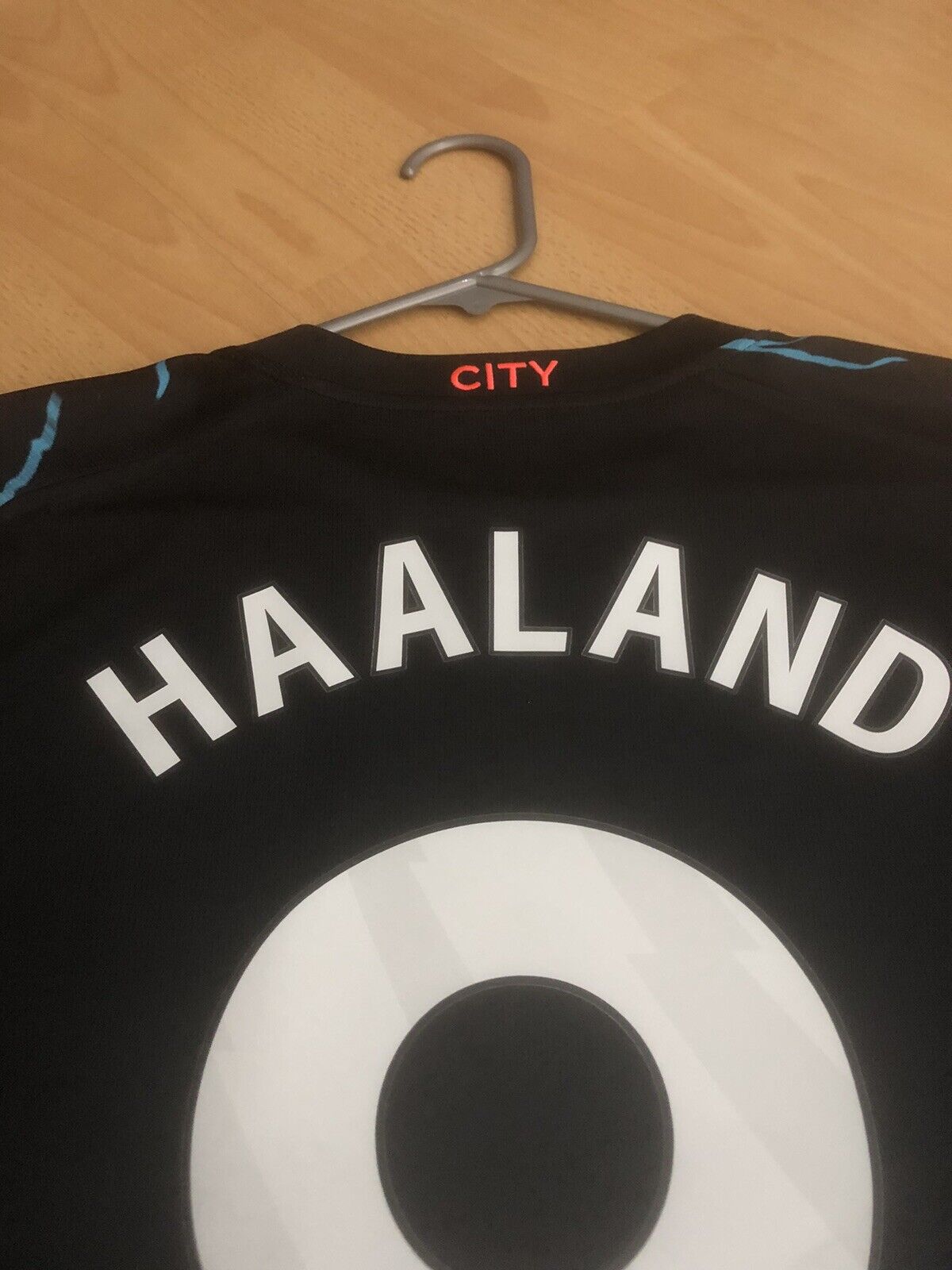 Haaland 9 Manchester City 2023 24 Xl 3rd Shirt Excellent Condition 770461 03