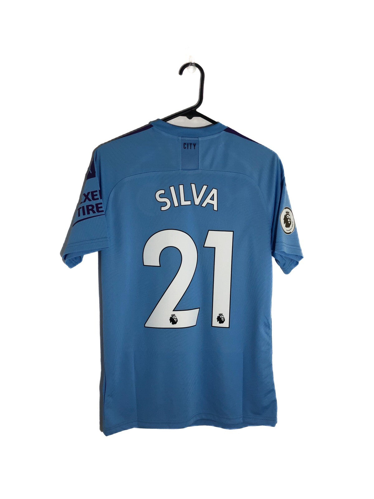 Manchester City Silva #21 2019/20 Small Home Shirt BNWT 755586-01