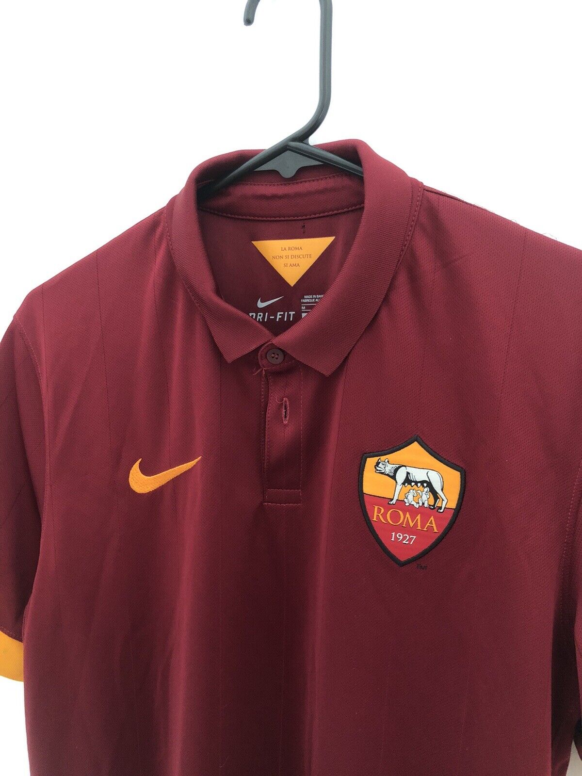 De Rossi 16 AS Roma 2014 15 Home Medium Shirt Very Good Condition 635811 678