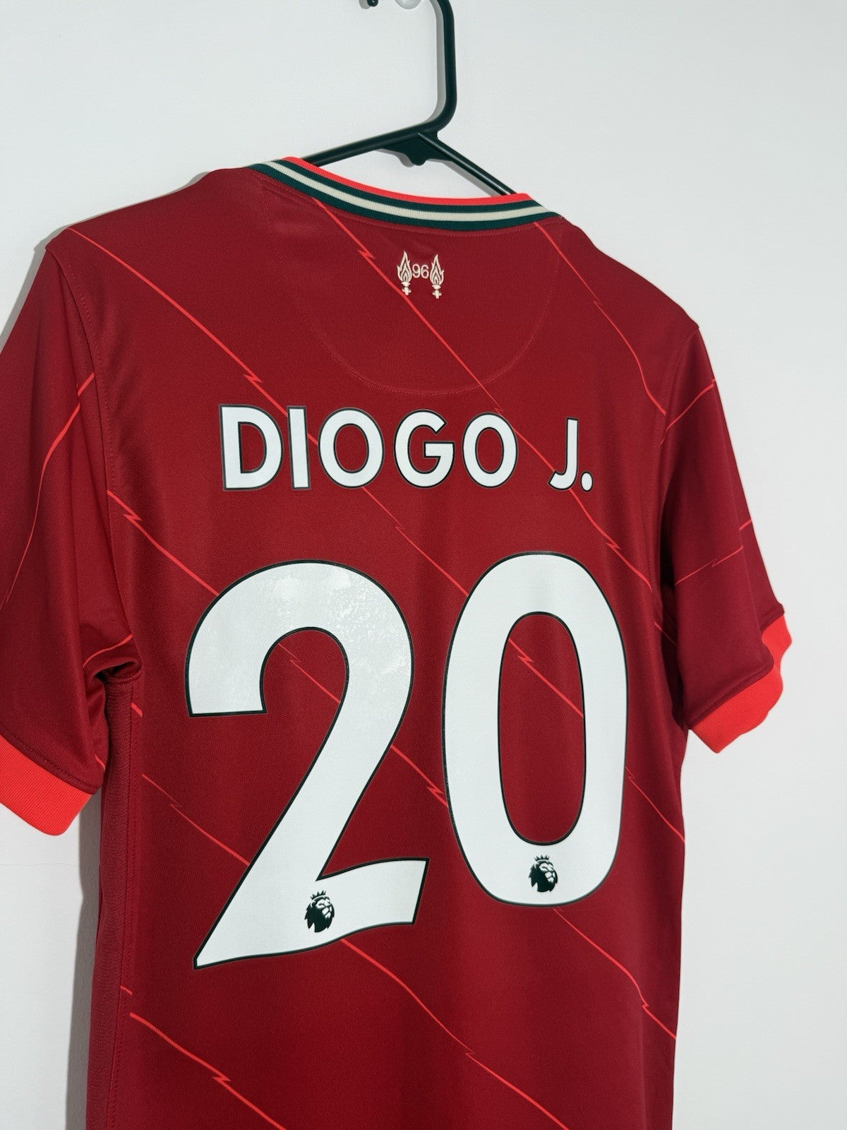Liverpool Diogo J. #20 2021/22 Small Home Shirt Excellent Condition DB2560-688