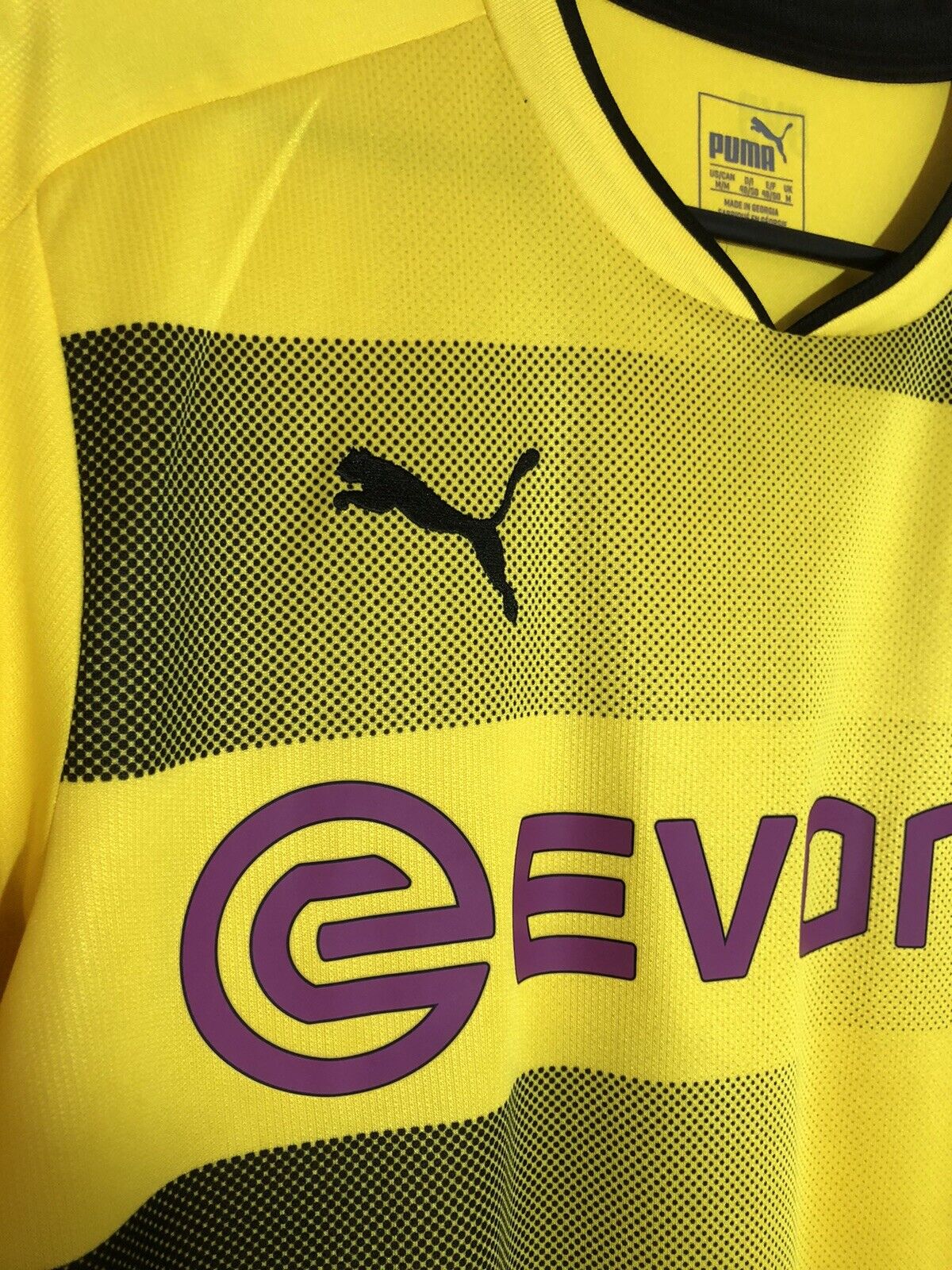 Sancho 7 Borussia Dortmund 2017 18 Medium Home Shirt Excellent Condition 751670
