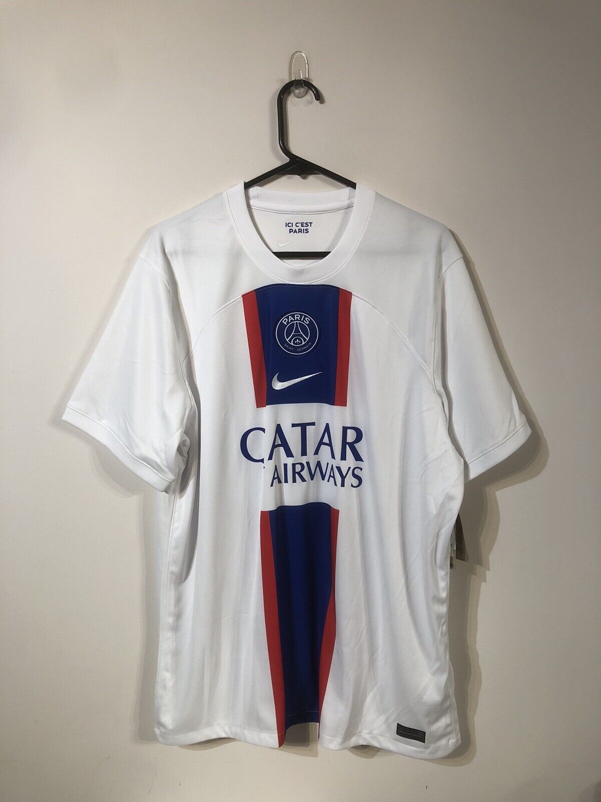 Messi #30 Paris St Germain 2022/23 X-Large Away Shirt Nike Excellent Condition