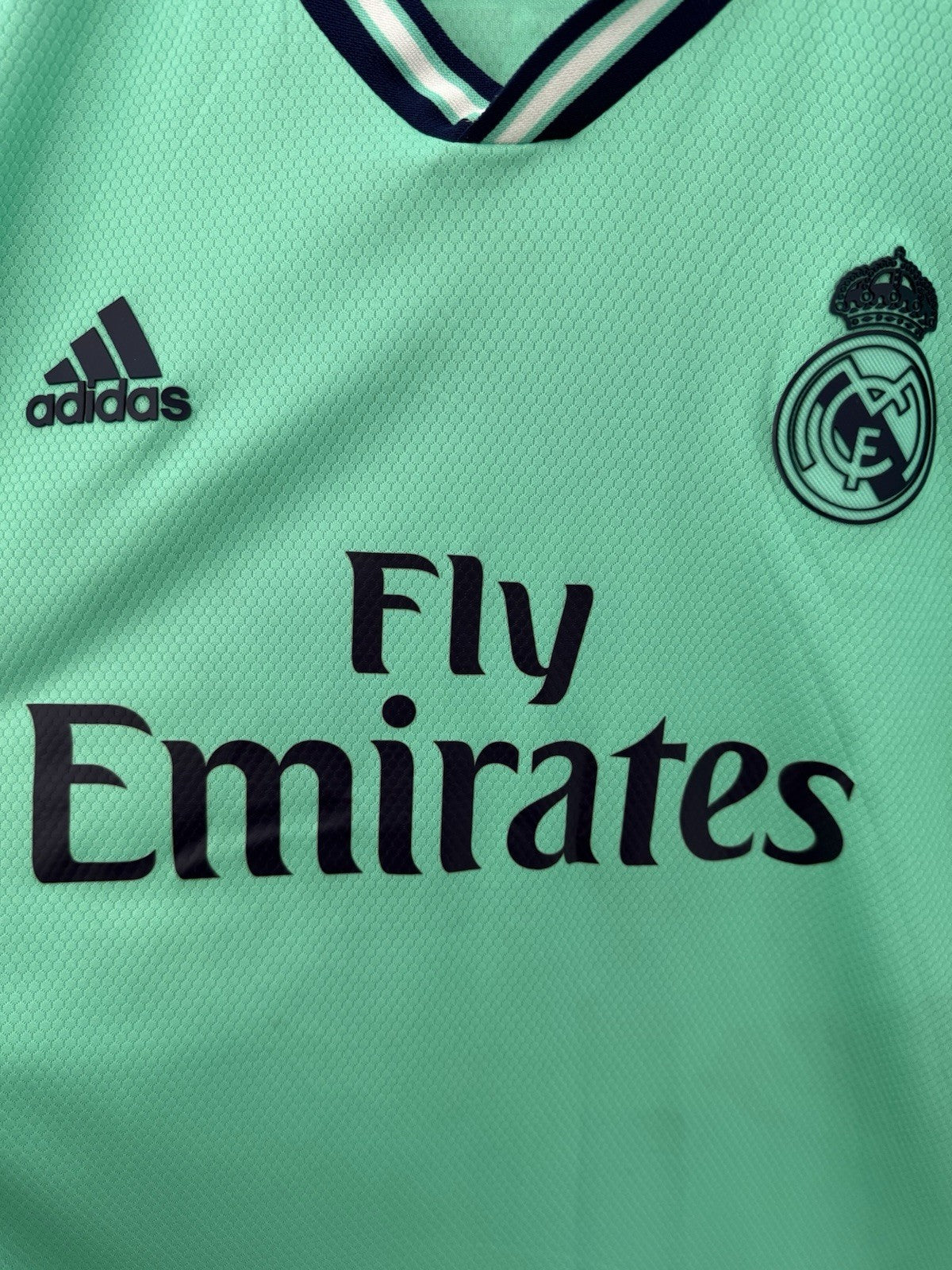 Real Madrid Benzema #9 2019/20 XL 3rd Shirt Adidas Excellent Condition EH5128