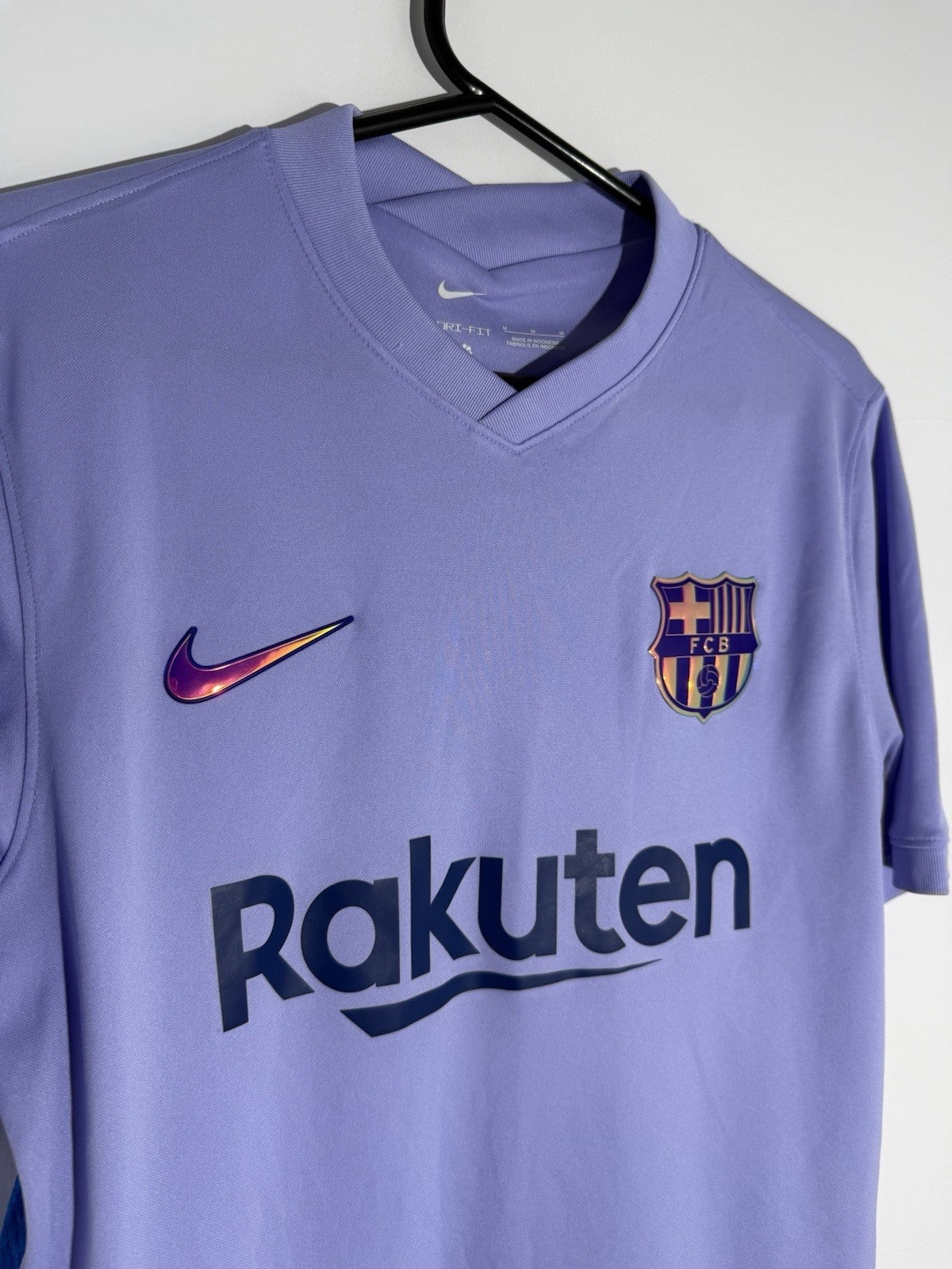 Barcelona Ansu Fati #10 2021/22 Medium Away Shirt Excellent Condition CV7890-581