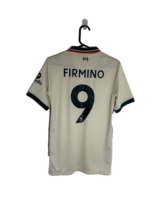 Liverpool Firmino #9 2021/22 Small Away Shirt Excellent Condition DB2558-111