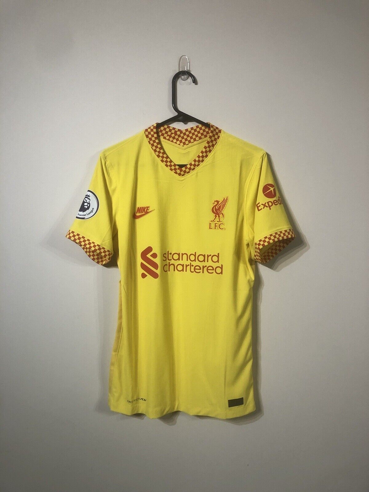 Luis Diaz #23 Liverpool Medium DryFitAdv 2021/22 3rd Shirt Jersey Nike BNWT