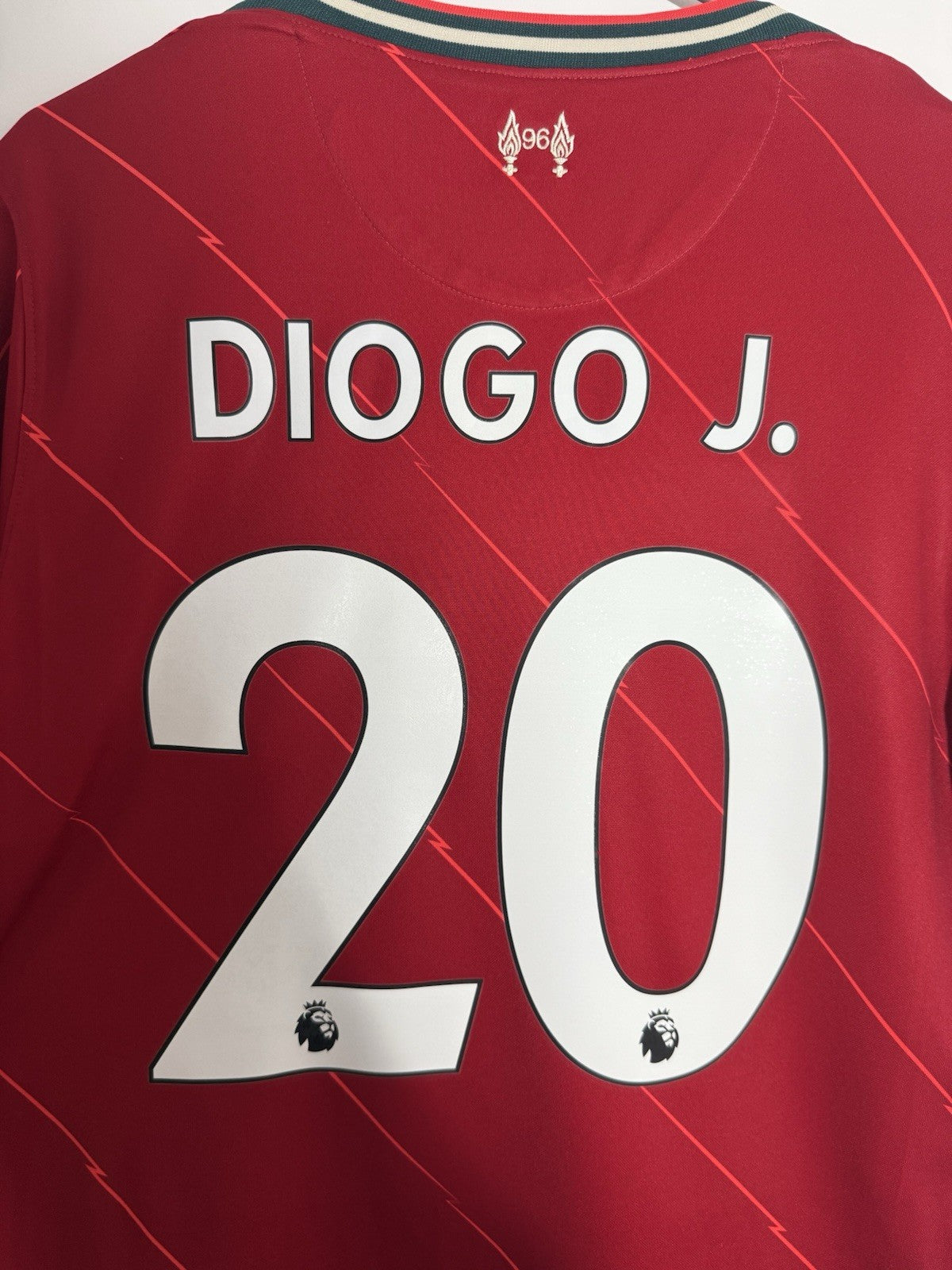 Liverpool Diogo J. #20 2021/22 Large Home Shirt Very Good Condition DB2560-688