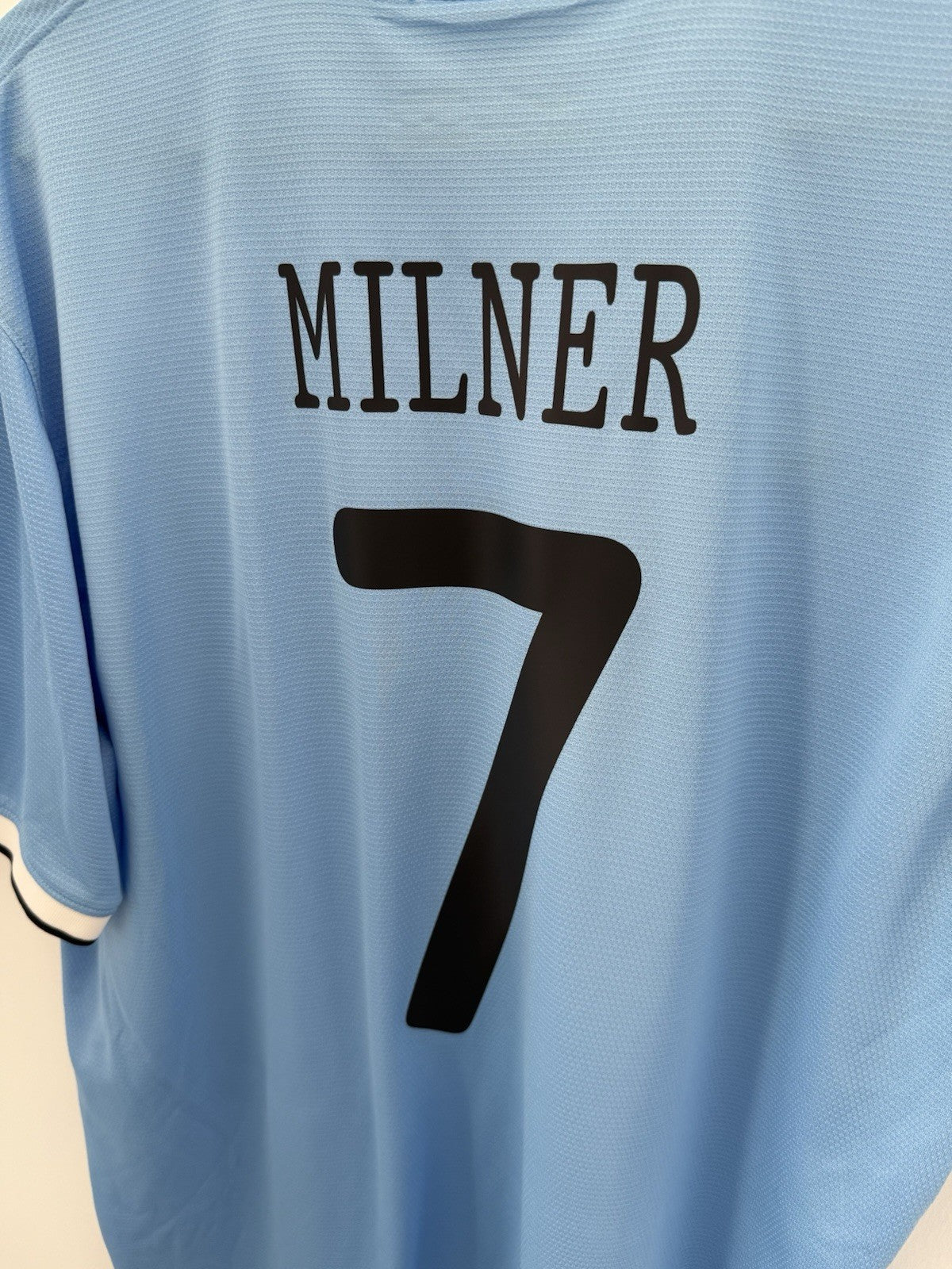 Manchester City Milner #7 2013/14 XL Home Excellent Condition 574863-489
