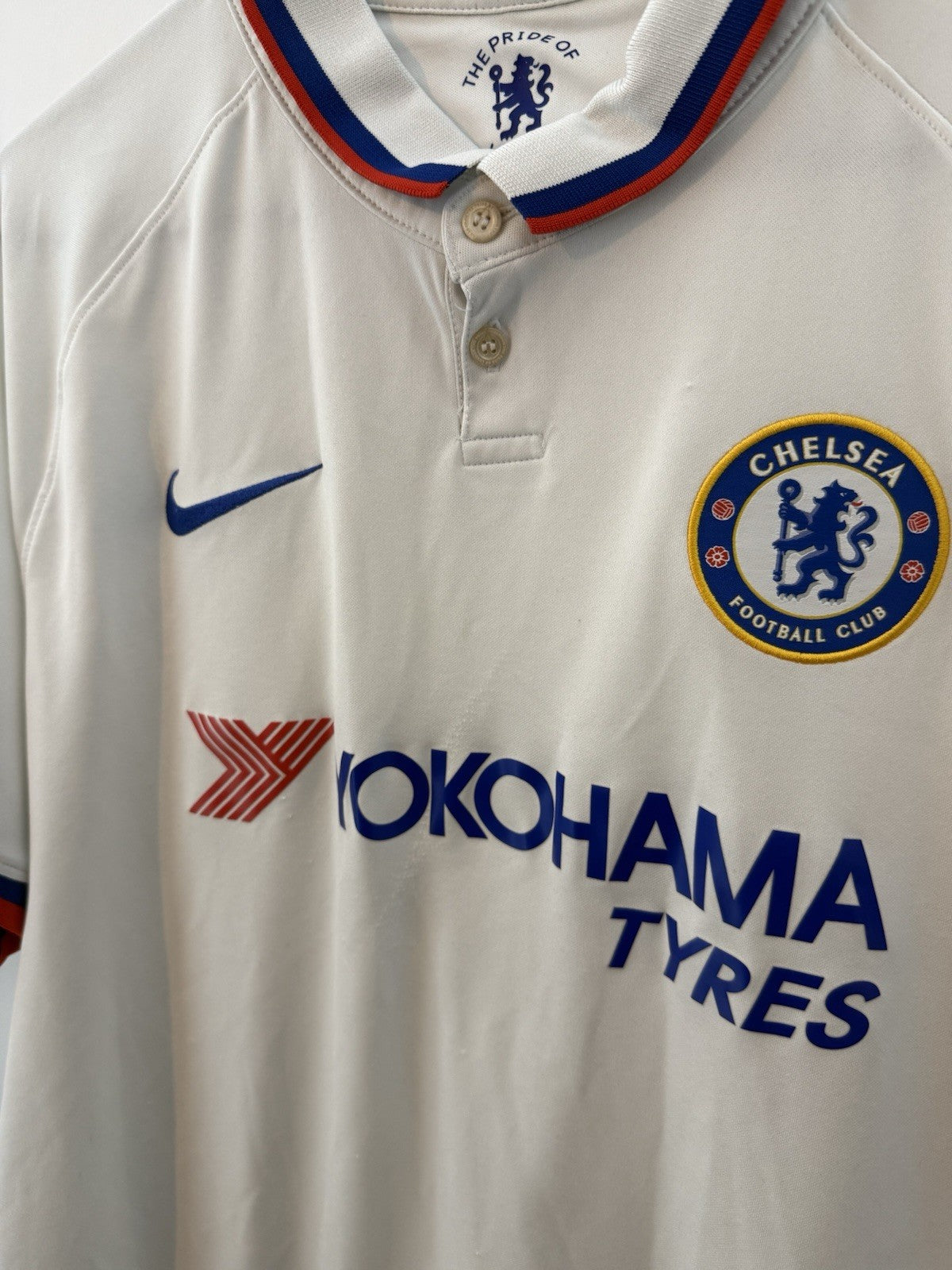 Chelsea Abraham #9 2019/20 XL Away Shirt Nike Very Good Condition AJ5528-101