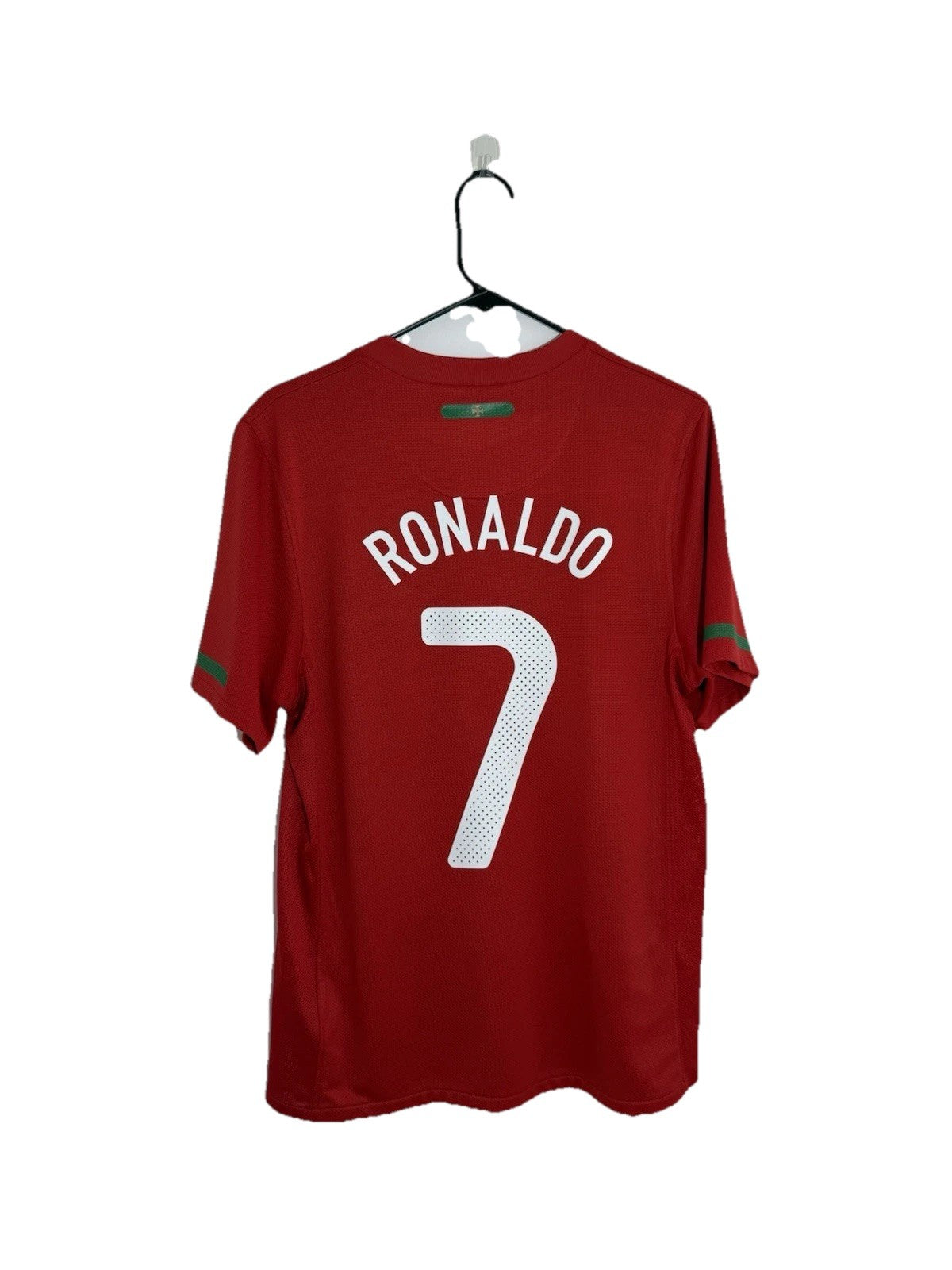 Portugal Ronaldo #7 2010 Home Small Shirt Nike Excellent Condition 376894-611