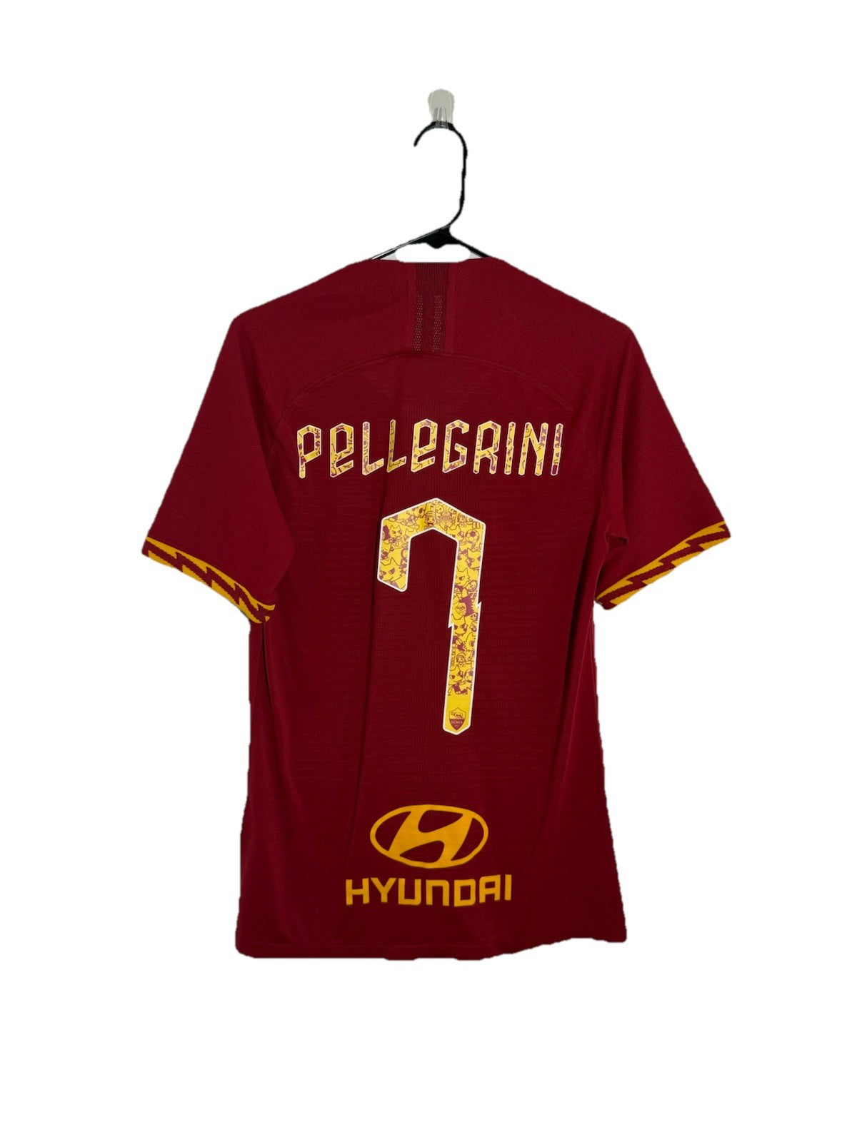AS Roma Pellegrini #7  2019/20 Small Vapor Home Excellent Condition AJ5266-613