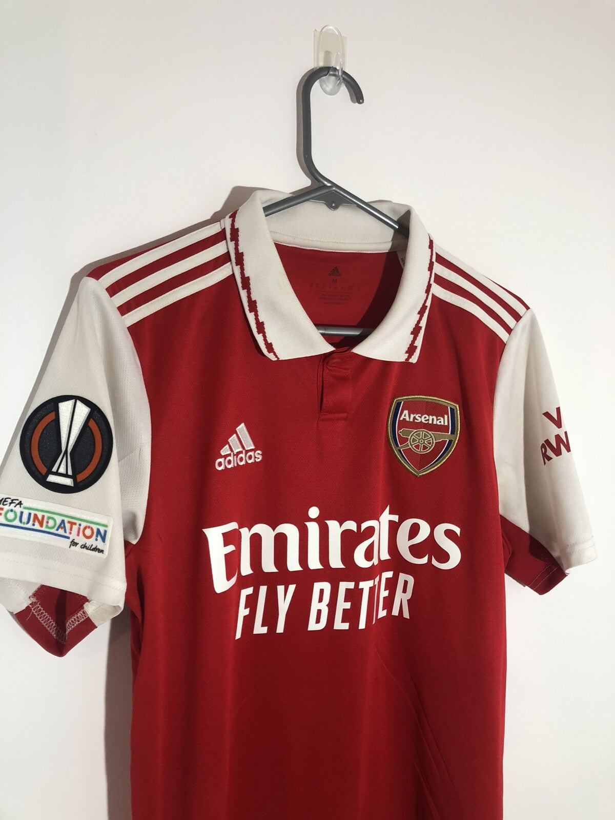 Arsenal Xhaka #34 2022/23 Medium Home Euro Shirt Excellent Condition H35903