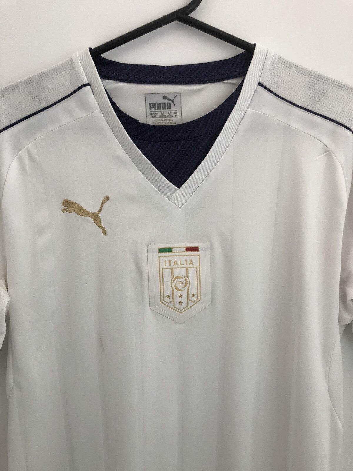 Italy 2018 Medium Away Tribune Shirt Very Good Condition 749574-04