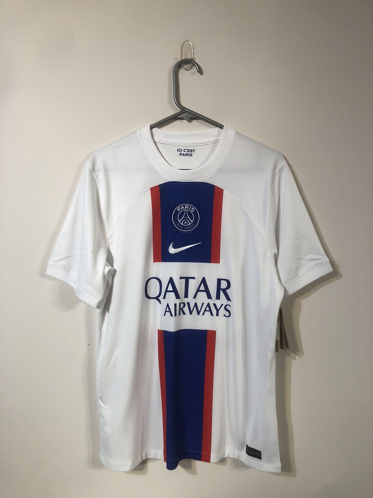 Messi #30 Paris St Germain 2022/23 Medium Euro Away Shirt Nike Excellent Conditi