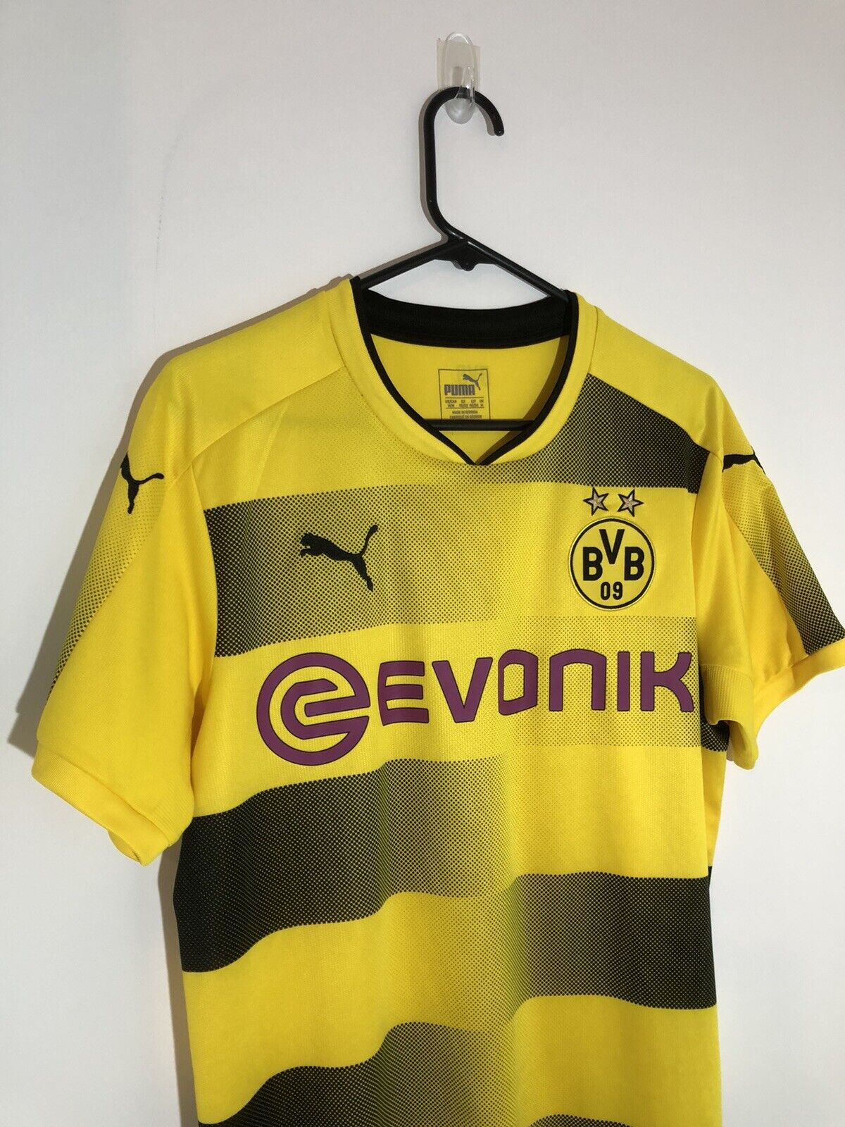 Sancho 7 Borussia Dortmund 2017 18 Medium Home Shirt Excellent Condition 751670