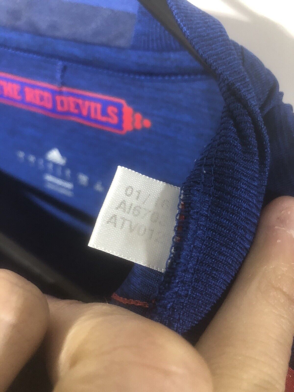 Manchester United 2016 17 Large Ls Away El Final Excellent Condition Ai6703