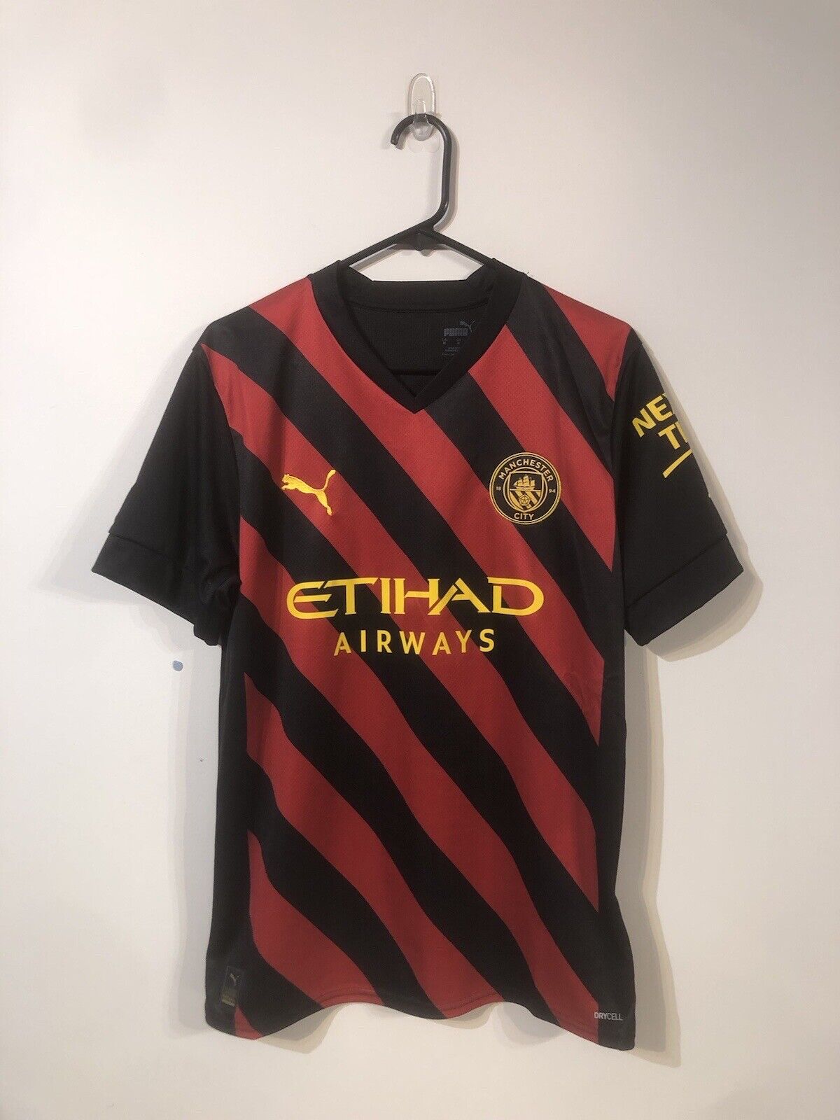 Haaland #9 Manchester City Treble 2022/23 Medium Away Shirt Excellent Condition