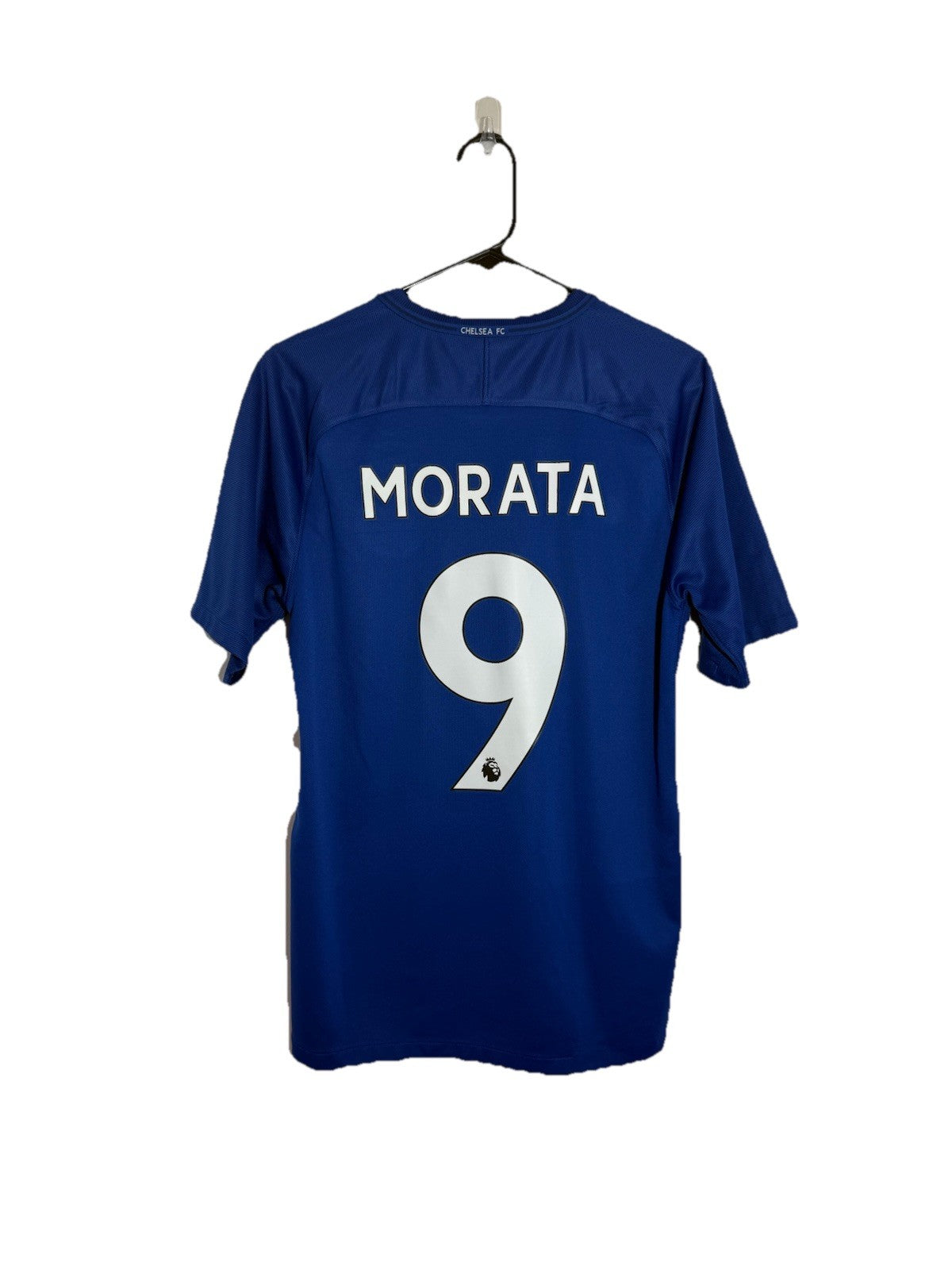 Chelsea Morata #9 2017/18 Medium Home Shirt Nike Excellent Condition 905513-496