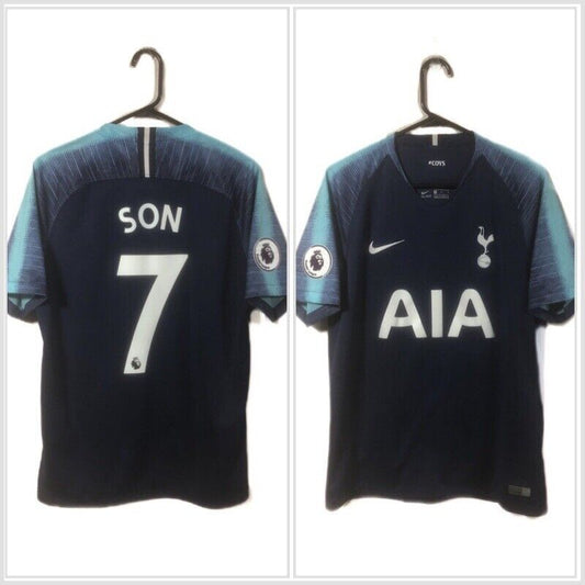 Son 7 Tottenham Hotspur 2018 19 Medium Away Nike Excellent Condition 919004 430