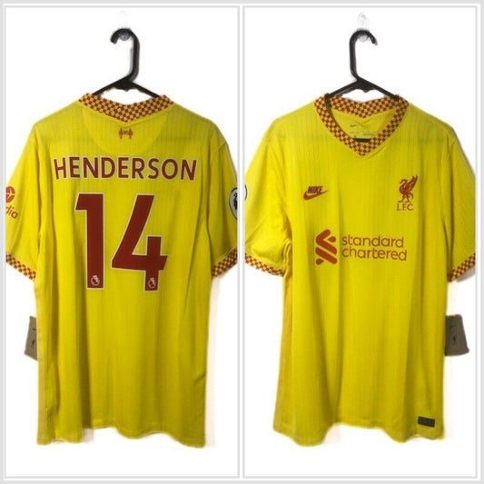 Henderson 14 Liverpool Xl 2021 22 3rd Shirt Nike Brand New With Tags Db5902 704