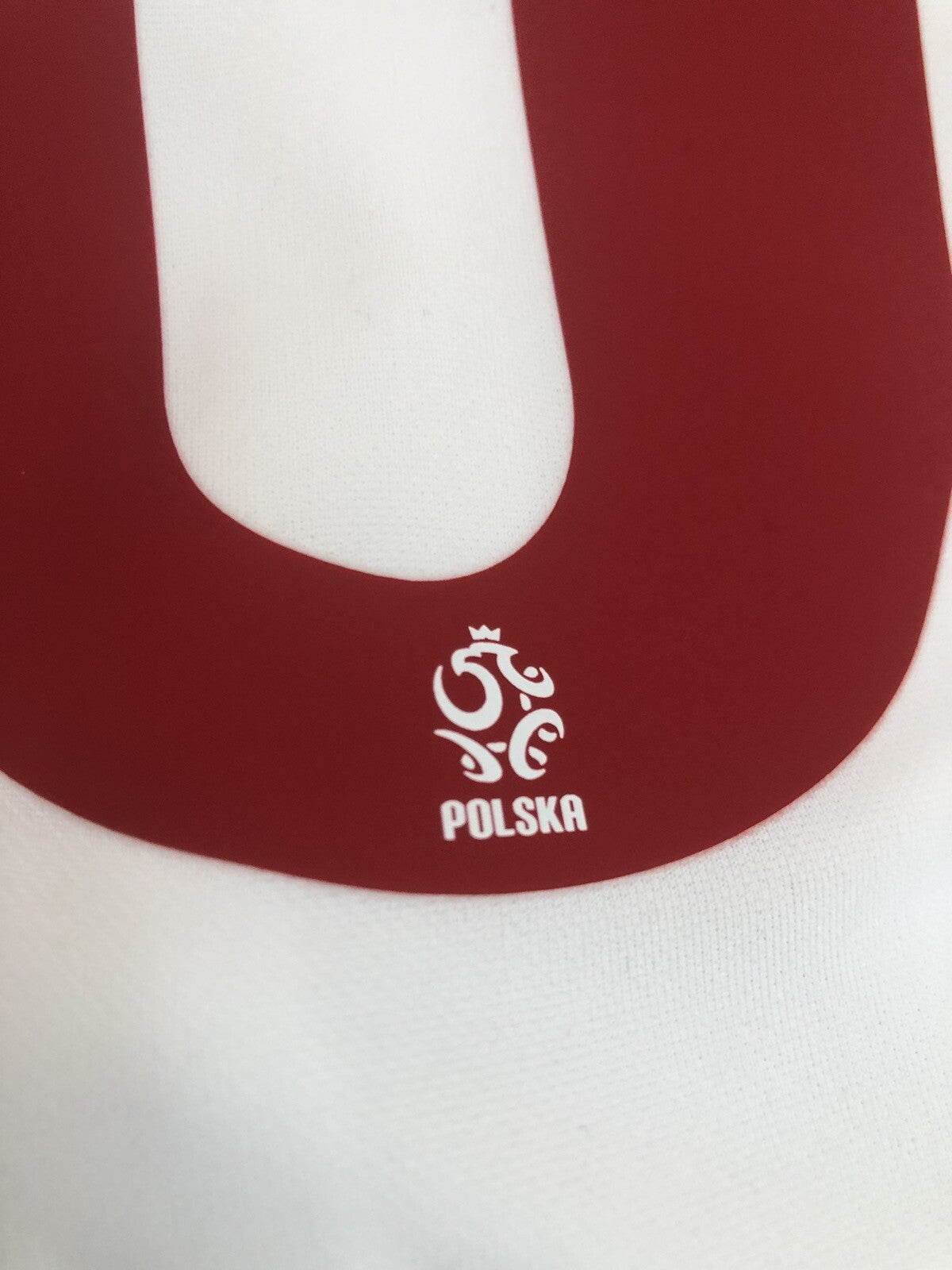 Poland Lewandowski #9 2020 Medium Home Shirt Excellent Condition CD0722-100