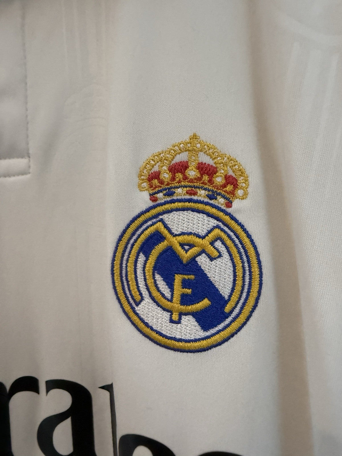 Real Madrid Alaba #4 2022/23 Large Home Shirt Adidas Excellent Condition HF0291