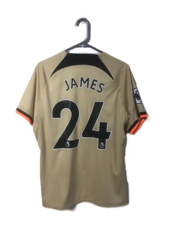 James 24 Chelsea 2022 23 Medium 3rd Shirt Nike Excellent Condition Dn2712 253