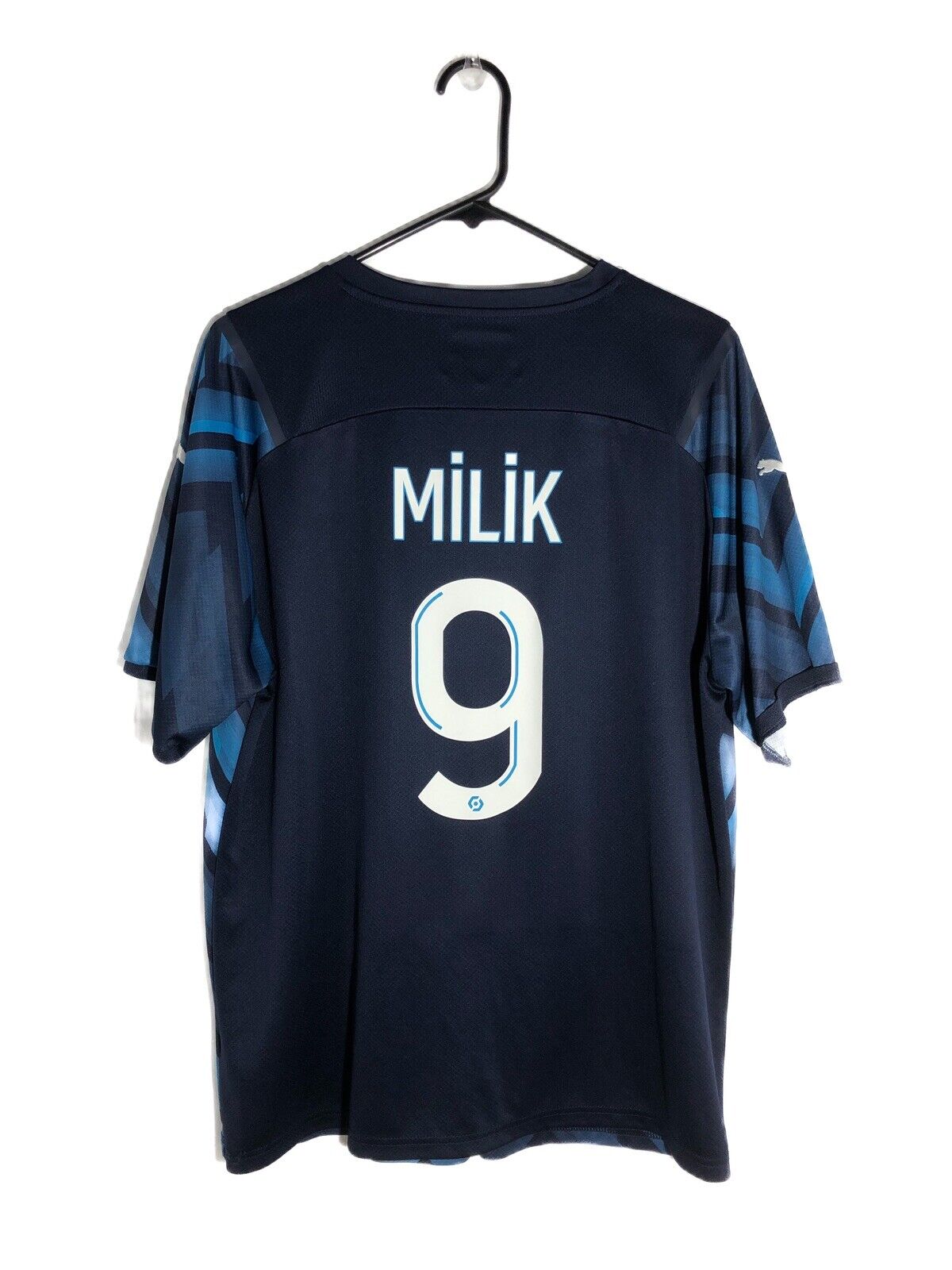 Milik 9 Olympique Marseille 2021 22 Xl Away Puma Excellent Condition 759286 02