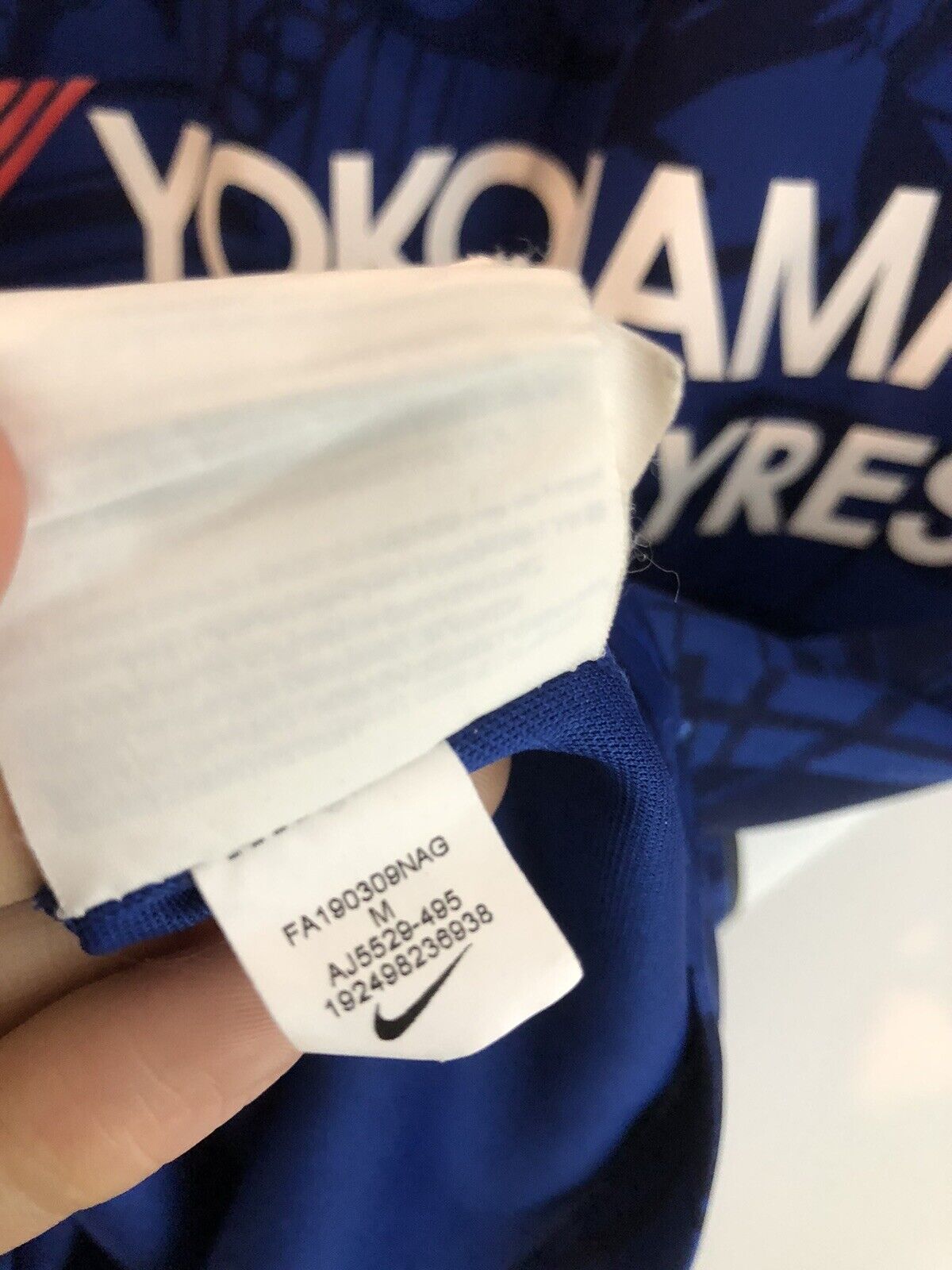 James 24 Chelsea Medium 2019 20 Home Shirt Excellent Condition AJ5529 495