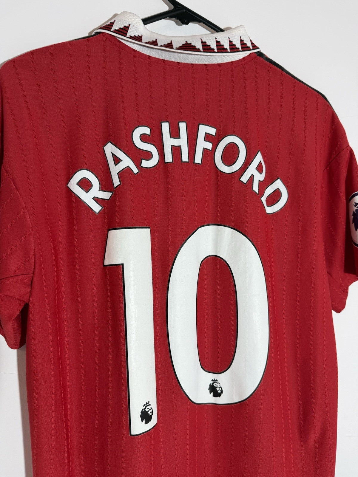Man United Rashford #10 2022/23 Medium Authentic Home Excellent Condition H13889