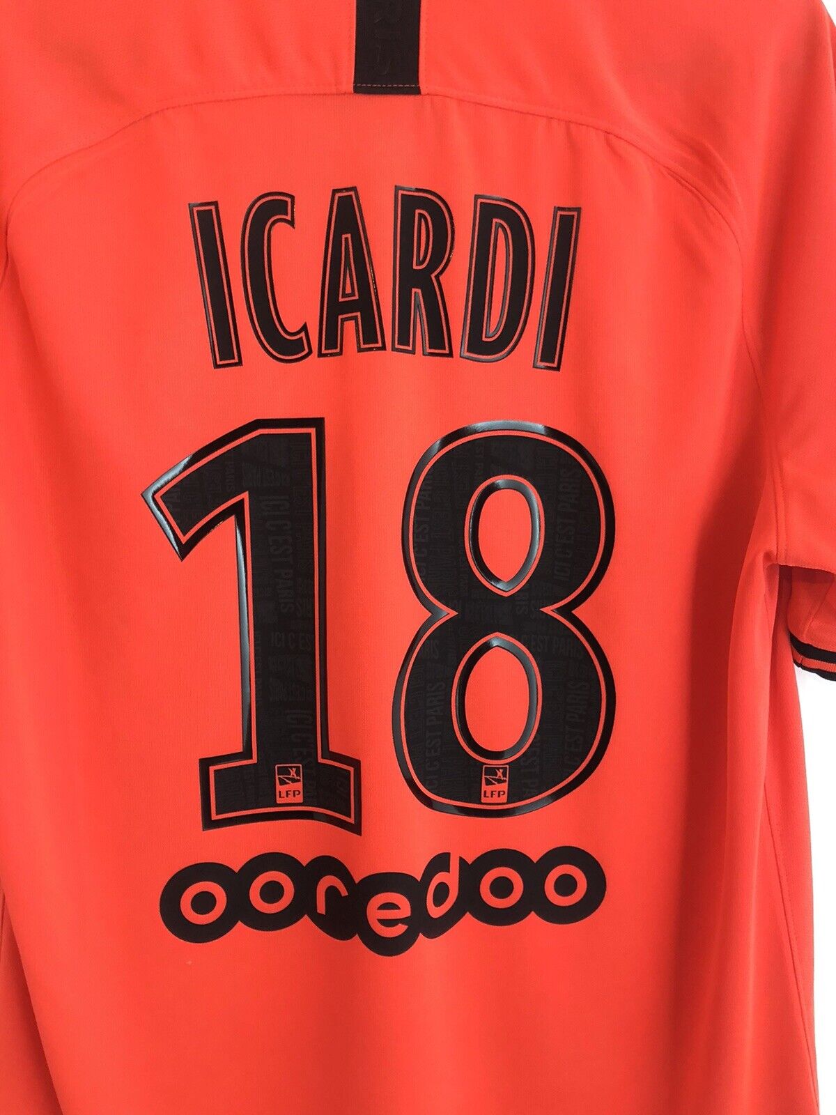 Icardi 18 Paris St Germain 2019 20 Large Away Excellent Condition AJ5552 613