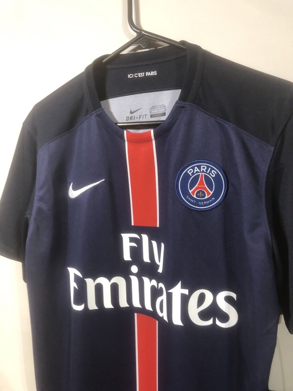 Rabiot #25 Paris St Germain 2015/16 Medium Home Shirt Nike BNWT
