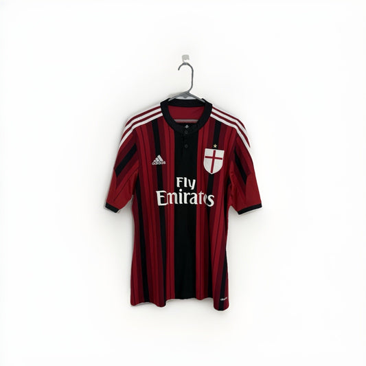 AC Milan 2014/15 Large Home Shirt Adidas Excellent Condition D87224