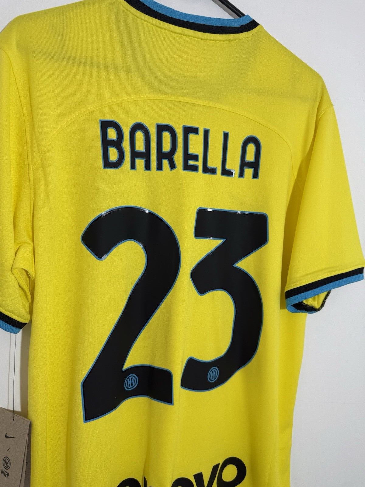 Inter Milan Barella #23 2022/23 3rd Large Shirt Nike BNWT DN2714-715