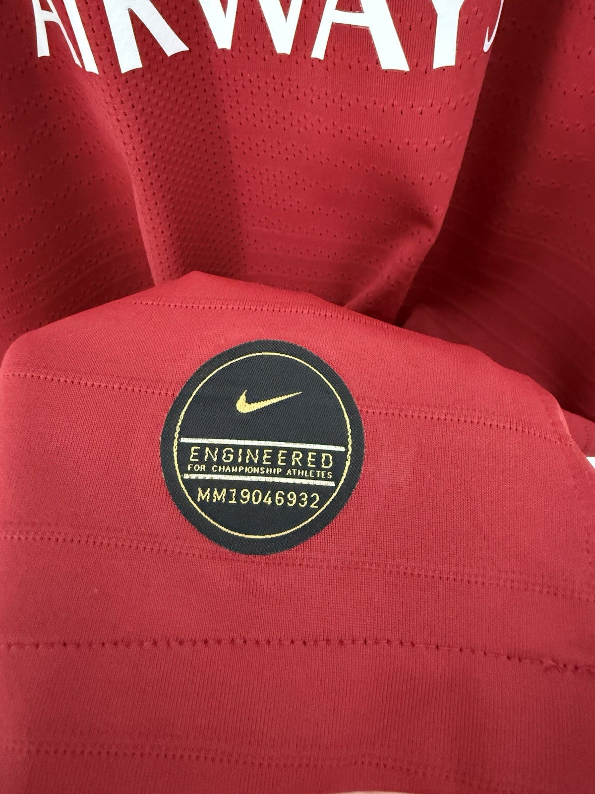 AS Roma Kluivert #99 2019/20 Vaporknit Home XL Excellent Condition AJ5266-613