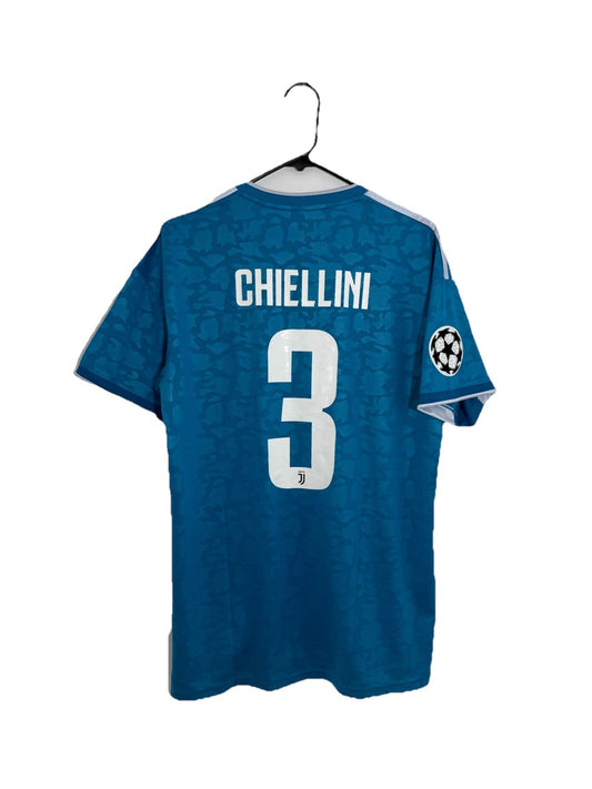 Juventus Chiellini #3 2019/20 Large CL 3rd Shirt Adidas BNWT DW5471