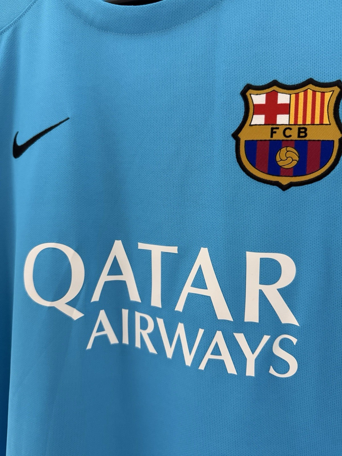 Barcelona Messi #10 2015/16 Medium 3rd Shirt Nike Excellent Condition 658789-426