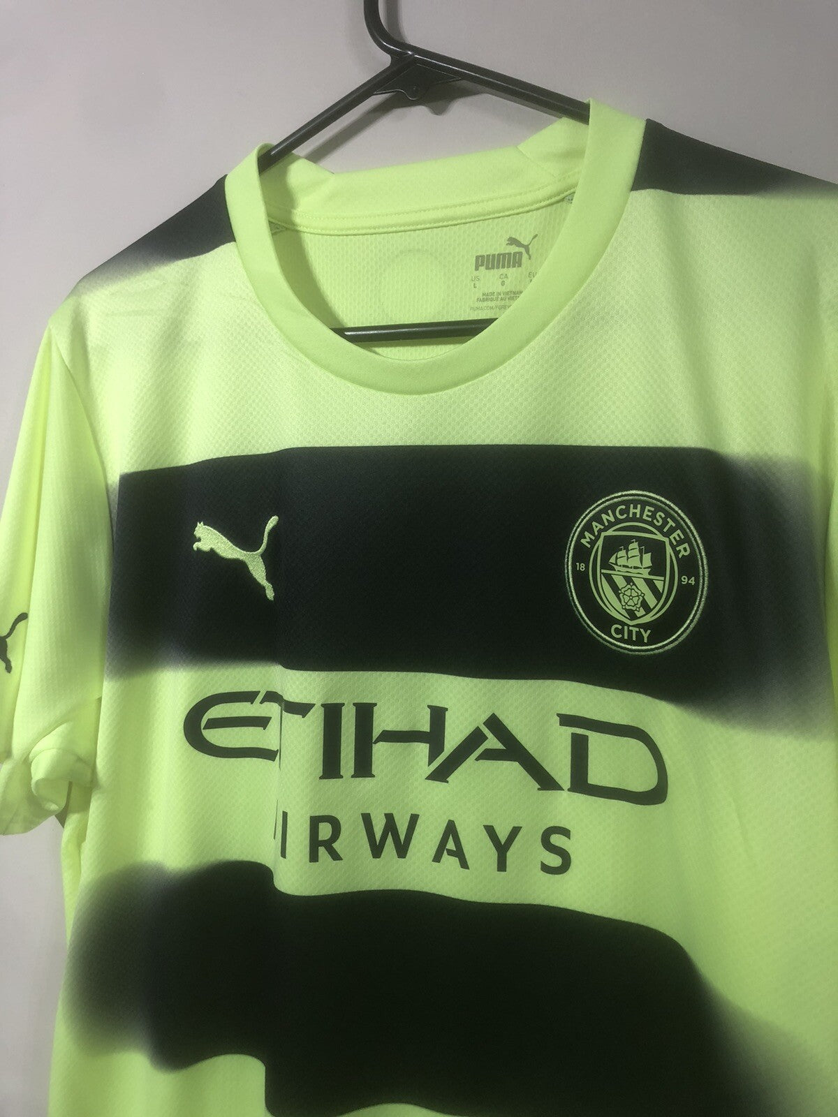 Manchester City Rodri #16 2022/23 Large 3rd Shirt Excellent Condition 765734-03