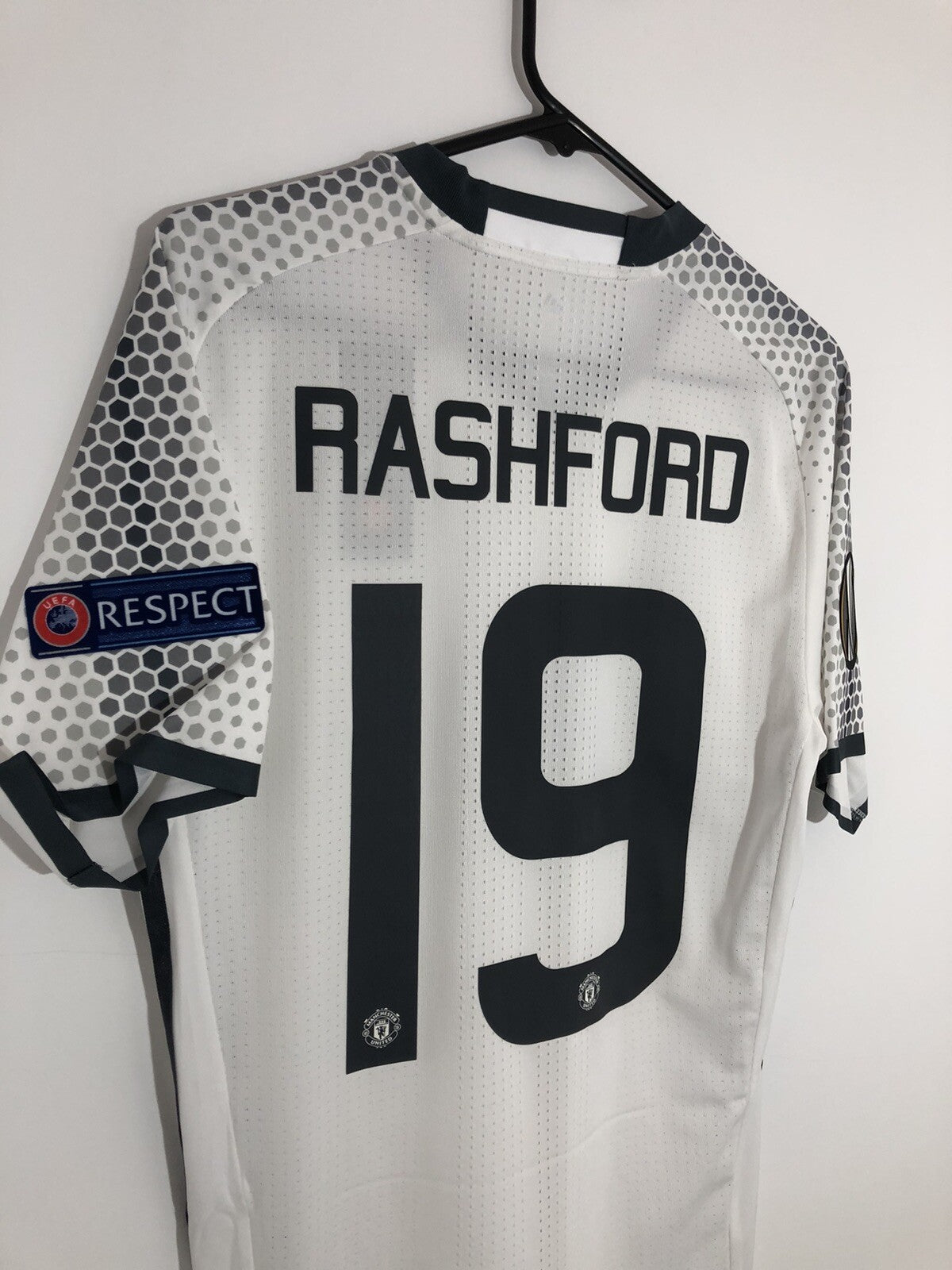 Manchester United Rashford #19 2016/17 Adizero Medium 3rd BNWT AI6662