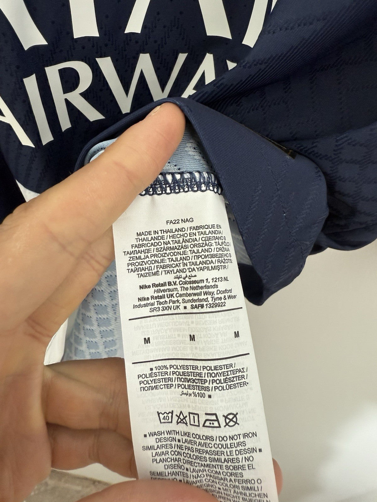 PSG Messi #30 DriFitAdv 2022/23 Medium Home Shirt Excellent Condition DJ7649-480