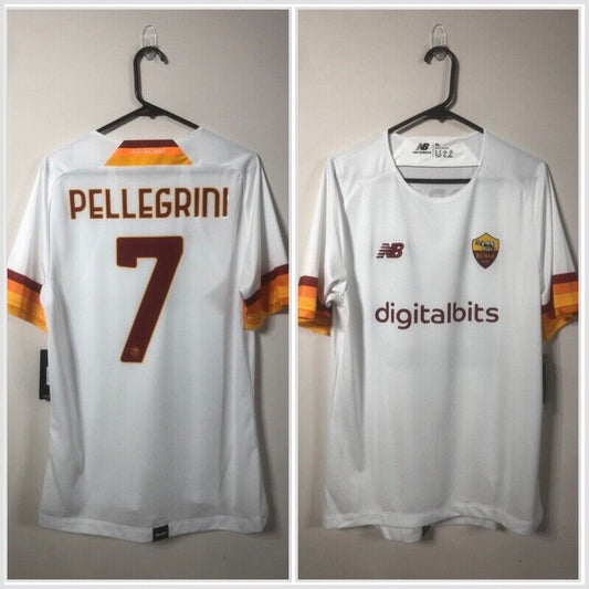 Pellegrini #7 AS Roma Away 2021/22 XL Authentic Pro Shirt New Balance BNWT