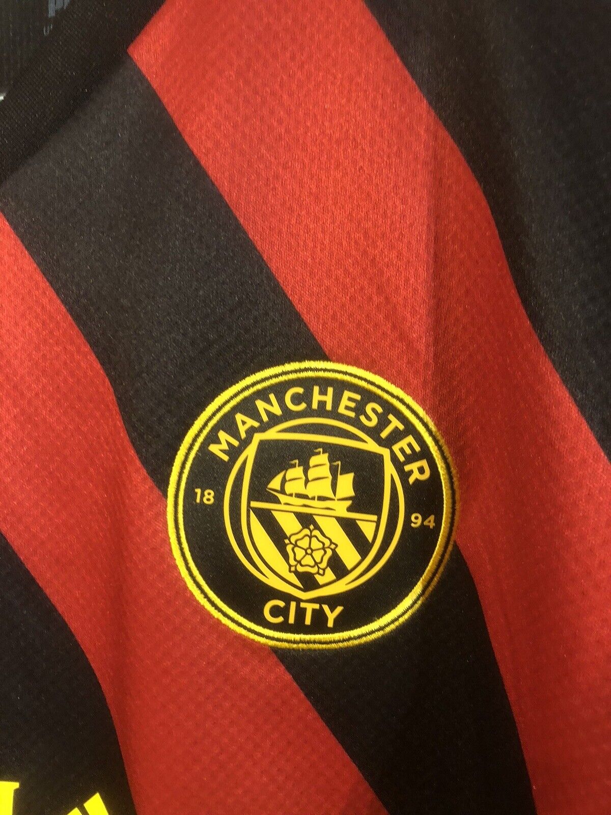 Haaland #9 Manchester City Treble 2022/23 Medium Away Shirt Excellent Condition