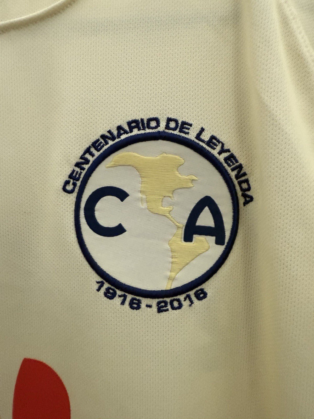 Club America 2016/17 Medium Home Shirt Nike Excellent Condition 776831-707