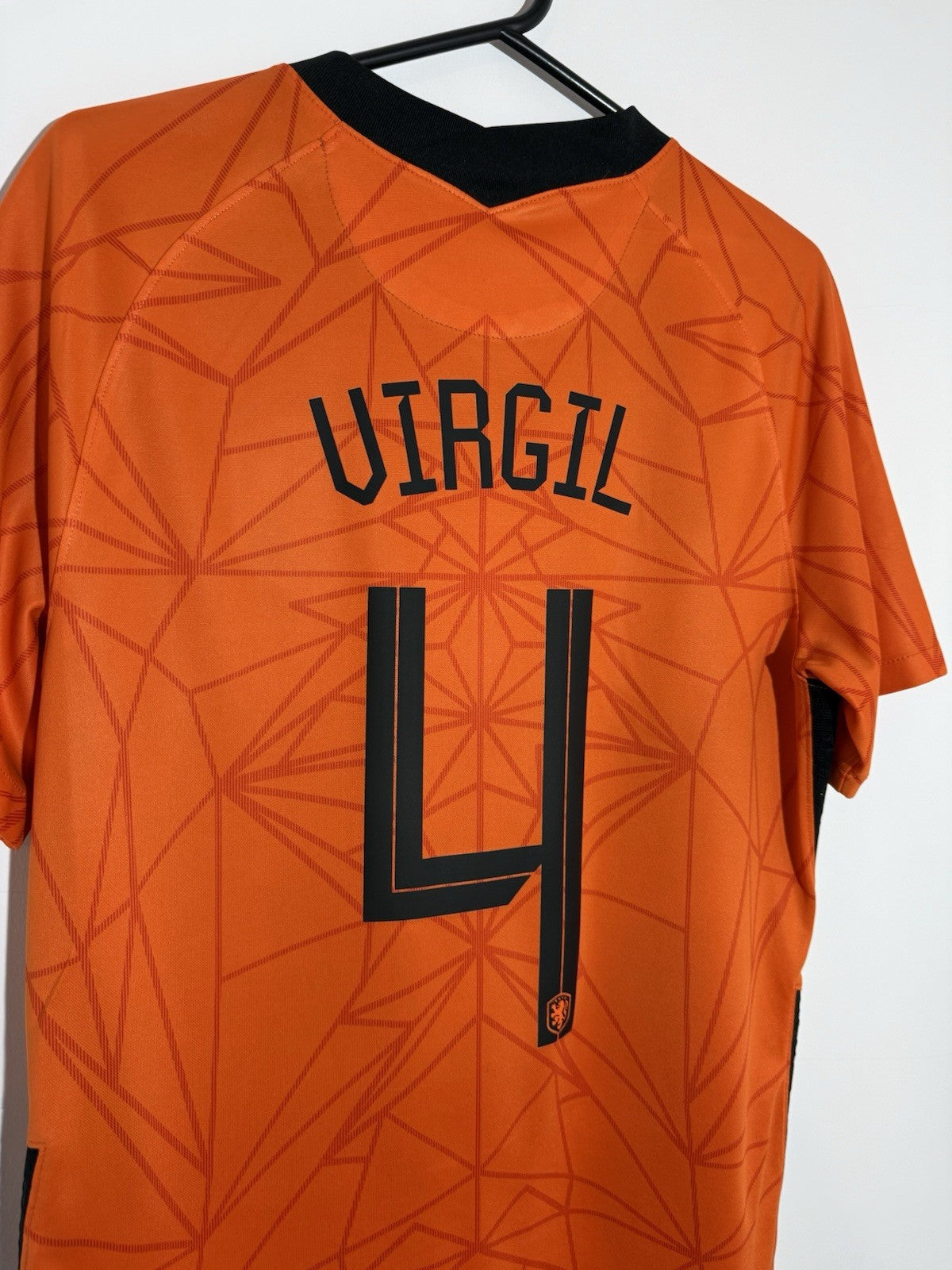 Netherlands Virgil #4 2020 Home Medium Shirt Nike Excellent Condition CD0712-819