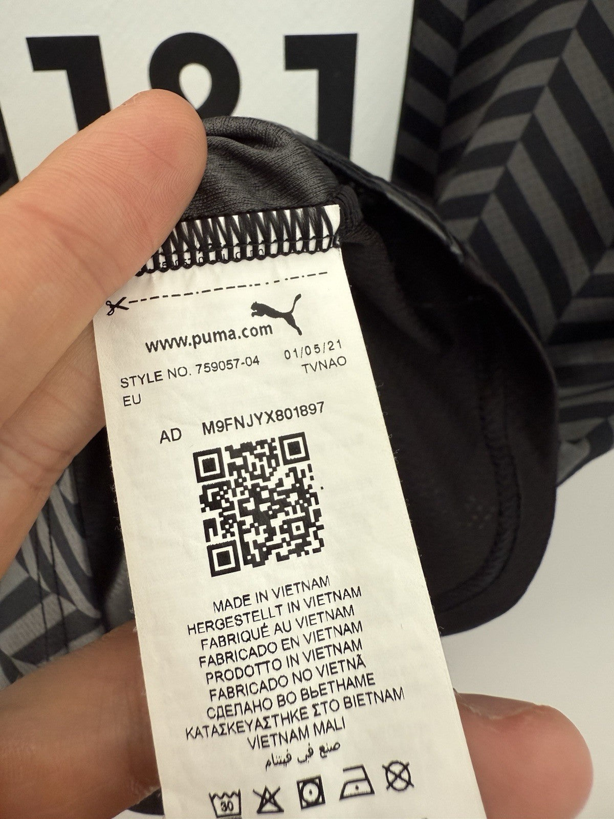 Borussia Dortmund Bellingham #22 2021/22 Large Away Excellent Conditio 759057-04