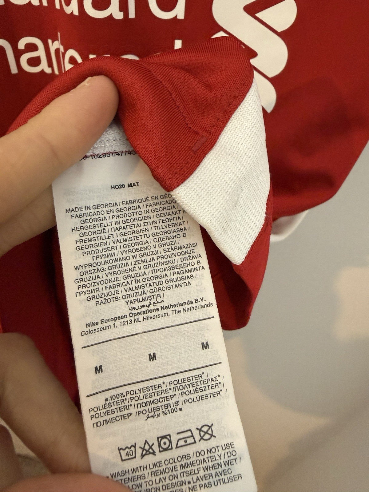 Liverpool Firmino #9 2020/21 Medium Home Shirt Excellent Condition CZ2636-687