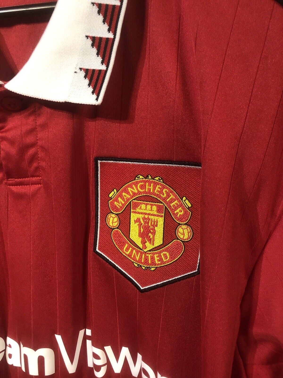 Sancho #25 Manchester United X-Large 2022/23 Home Shirt Excellent Condition