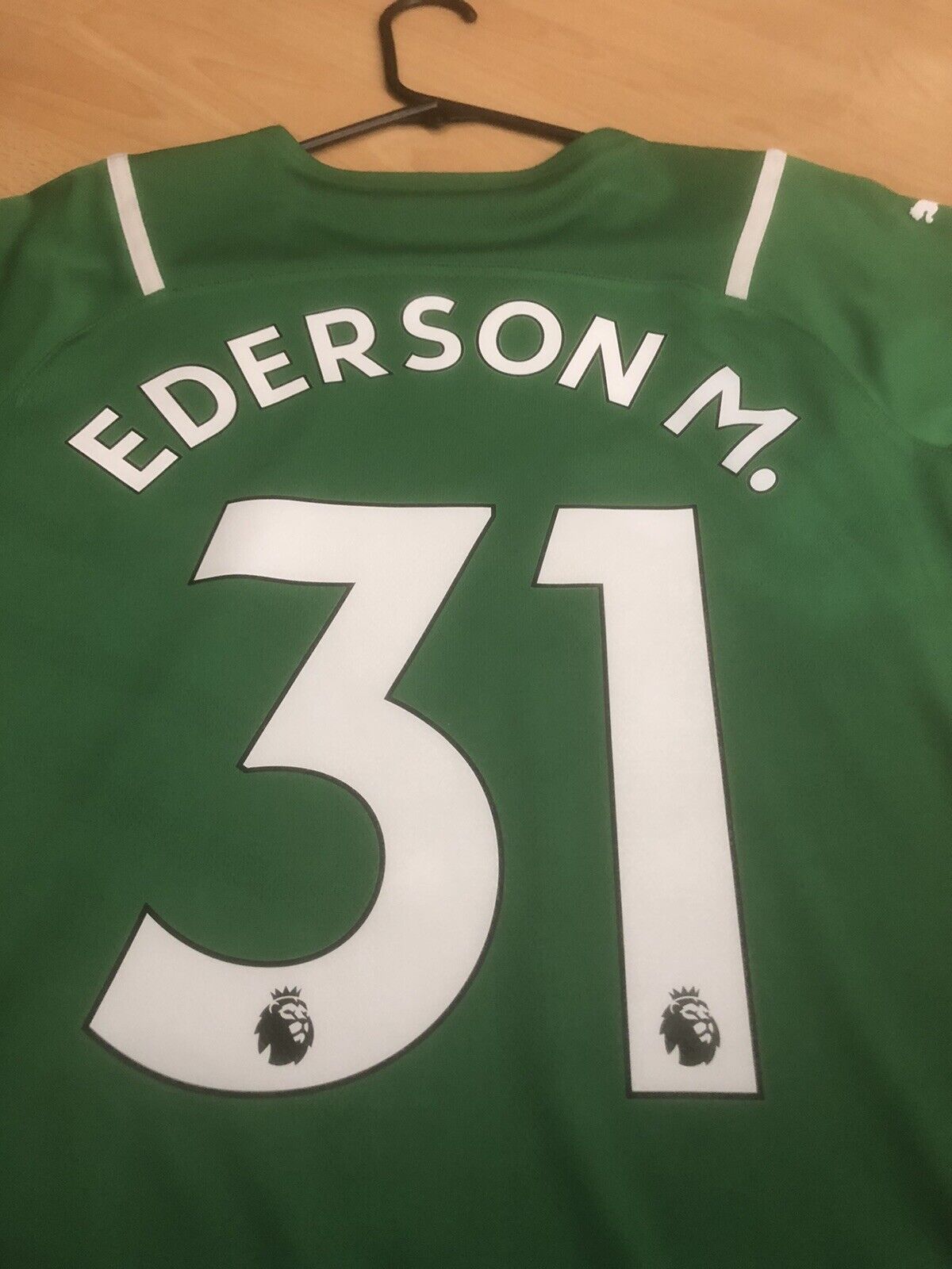 Ederson 31 Man City 2021 22 Medium Away Goalkeeper Excellent Condition 759185 51