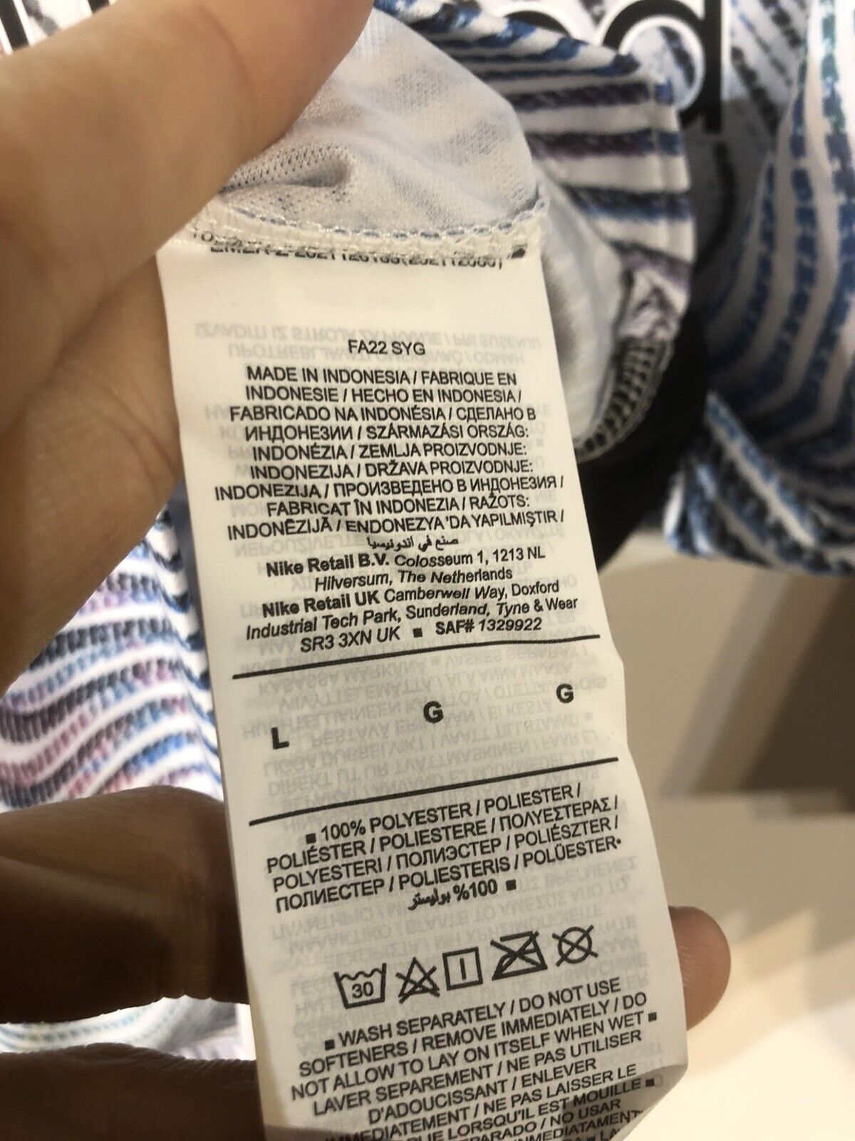 Luis Diaz #23 Liverpool Large BNWT 2022/23 Away Jersey Nike