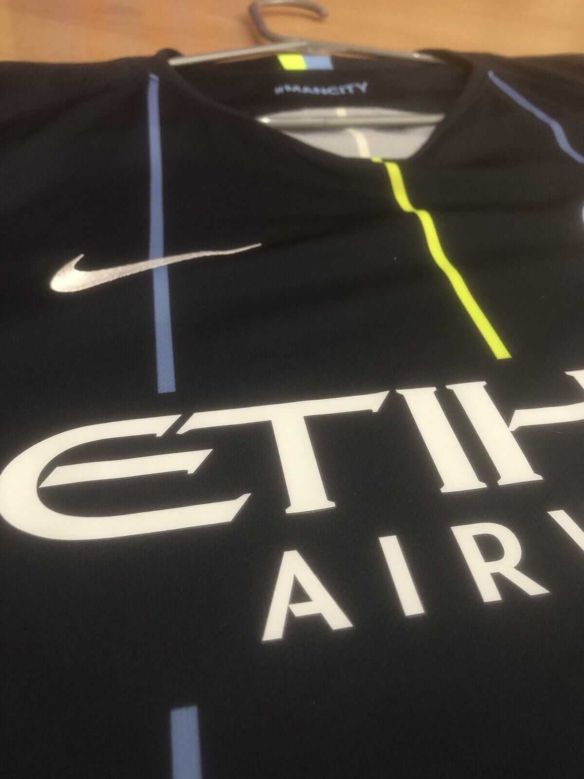 Kompany 4 Manchester City 2018 19 Xl Away Excellent Condition 919002 476